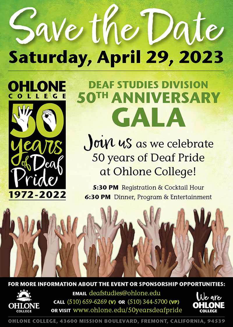 50th Anniversary Gala Flyer